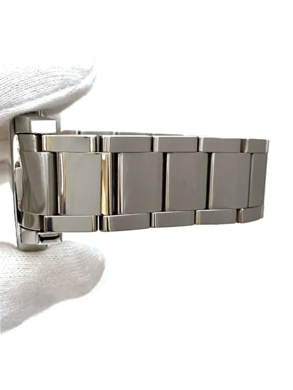 Tiffany & Co Atlas Dome Watch SS Quartz White Dial